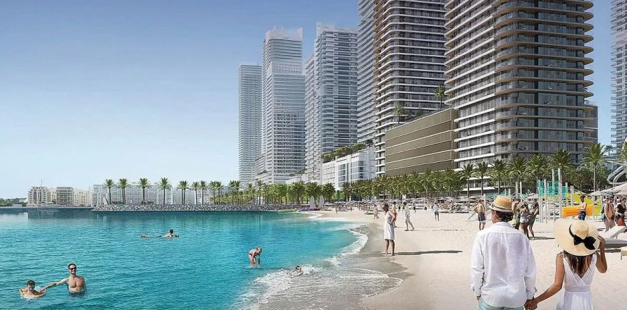 Квартира в Dubai Harbour, Дубай, 1 спальня, 72.8м², № 90621