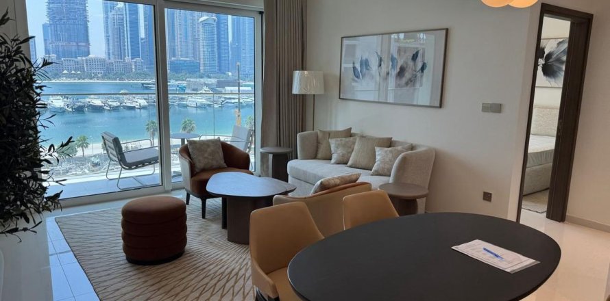 Квартира в Dubai Harbour, Дубай, 1 спальня, 75.2м², № 47107