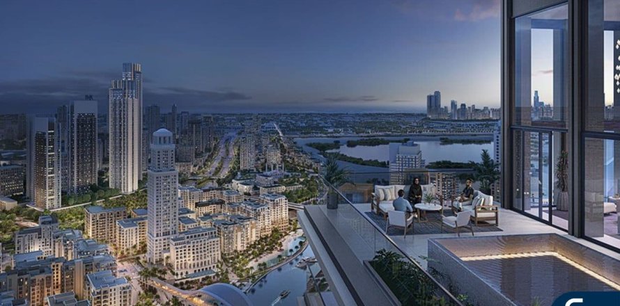 Appartement à Dubai Creek Harbour (The Lagoons), Dubai, 3 chambres, 173 m², № 75150
