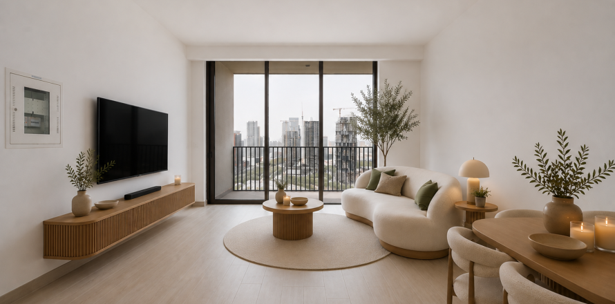Appartement à Jumeirah Village Circle, Dubai, 1 chambre, 74.66 m², № 136498