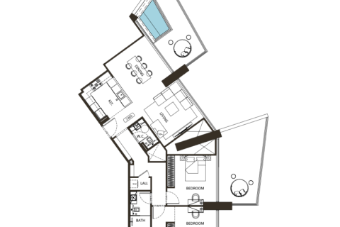 Apartment in Jumeirah Village Circle, Dubai 1 bedroom, 74 sq.m. № 92652 - photo 7