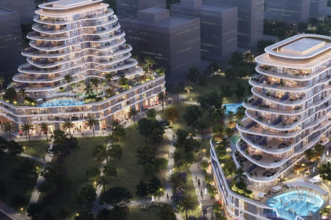 Appartement à Dubai, 2 chambres, 124 m², № 100440