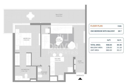 Apartment in District 7, Mohammed Bin Rashid City, Dubai 1 bedroom, 80 sq.m. № 19713 - photo 12