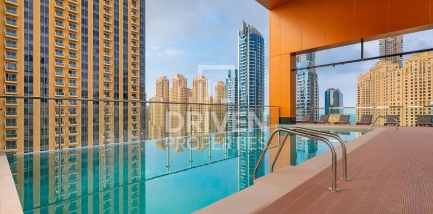 Apartamento en Dubai Marina, Dubai, 1 dormitorio, 68.66 m², № 128008