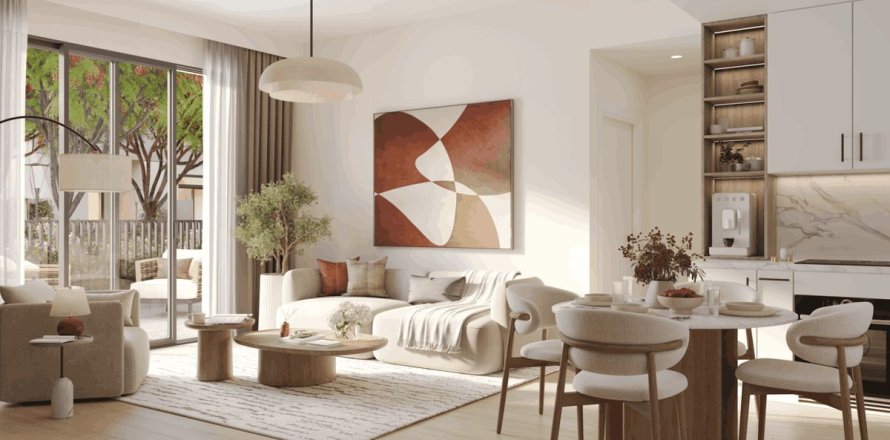 Appartement à Town Square, Dubai, 2 chambres, 62.4 m², № 12019
