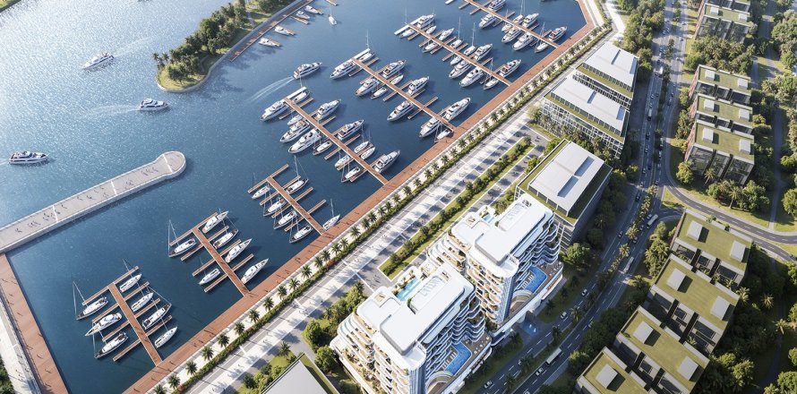 Квартира в Дубае, 1 спальня, 89.6514м², № 63572