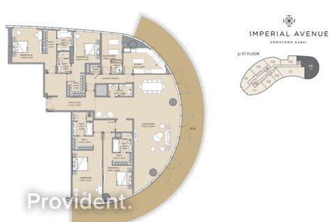 Apartment in Downtown Dubai (Downtown Burj Dubai), Dubai 4 bedrooms № 3051 - photo 18