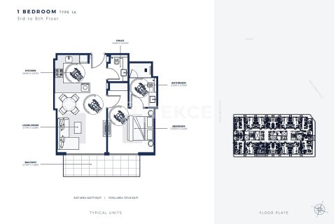 Appartement à Dubai, 1 chambre, 72 m², № 89850 - photo 23
