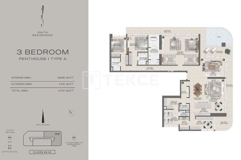 Apartamento en Business Bay, Dubai, 1 dormitorio, 75 m², № 24199 - foto 22