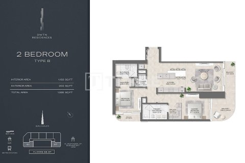 Apartamento en Business Bay, Dubai, 1 dormitorio, 75 m², № 24199 - foto 21
