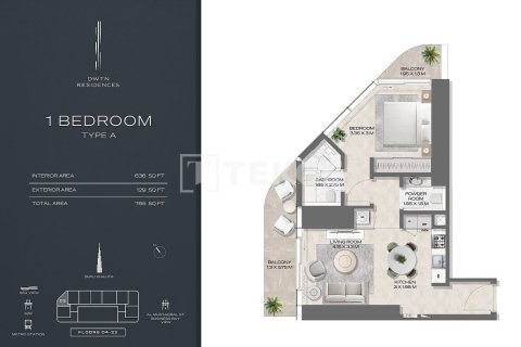 Apartamento en Business Bay, Dubai, 1 dormitorio, 75 m², № 24199 - foto 18