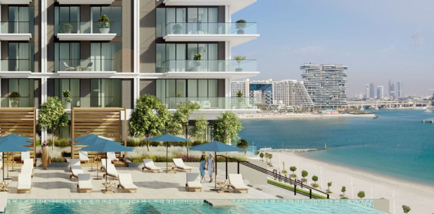 Appartement à Dubai Harbour, Dubai, 1 chambre, 74.1 m², № 58454