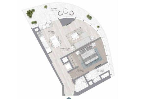 Apartment in Business Bay, Dubai 1 bedroom, 75.4 sq.m. № 72320 - photo 13