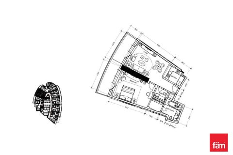 شقة في الخليج التجاري, دبي 1غرف نوم, 98 م² رقم 95738 - صورة 12