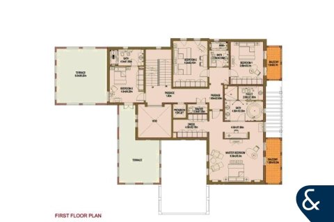 Купить виллу в The Lakes, Дубай: 6 спален, 692м², № 78989 - фото 16