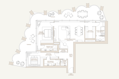 Appartement à DIFC, Dubai, 1 chambre, 106 m², № 92595 - photo 9