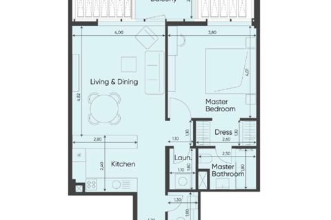 Apartment in Dubai 1 bedroom, 75 sq.m. № 92606 - photo 3