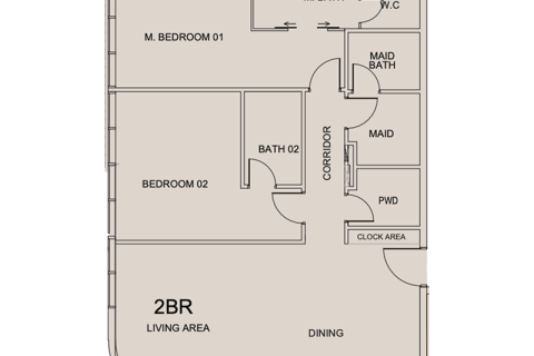 Apartment in Dubai 1 bedroom, 76 sq.m. № 92609 - photo 14