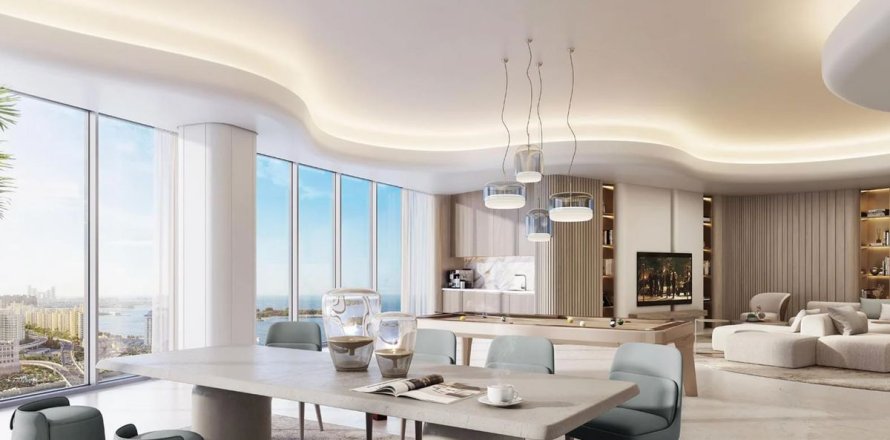 Квартира в Пальме Джумейре, Дубай, 2 спальни, 164.1м², № 3797