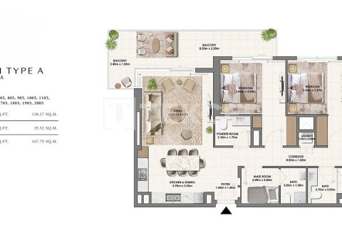 Appartement à Dubai Hills Estate, Dubai, 3 chambres, 180 m², № 89137 - photo 11