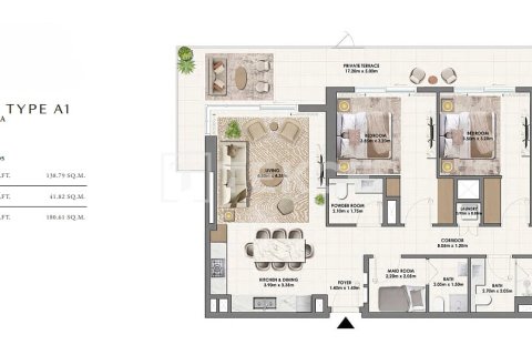 Appartement à Dubai Hills Estate, Dubai, 3 chambres, 180 m², № 89137 - photo 12