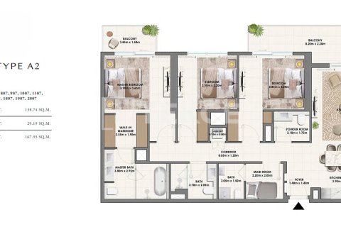 Appartement à Dubai Hills Estate, Dubai, 3 chambres, 180 m², № 89137 - photo 13