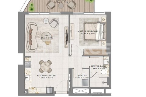 شقة في Dubai Harbour, دبي 3 غرف نوم, 166 م² رقم 8963 - صورة 8