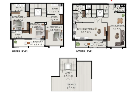 Apartamento en wasl gate, Dubai, 1 dormitorio, № 92712 - foto 10