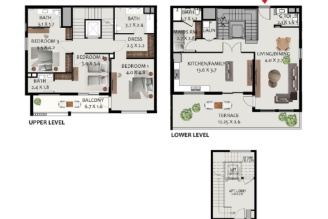 Apartamento en wasl gate, Dubai, 1 dormitorio, № 92712 - foto 11