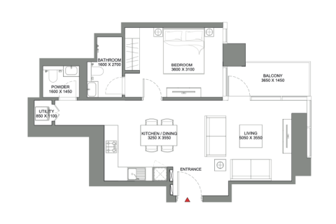 Appartement à Dubai, 1 chambre, 59 m², № 92701 - photo 6