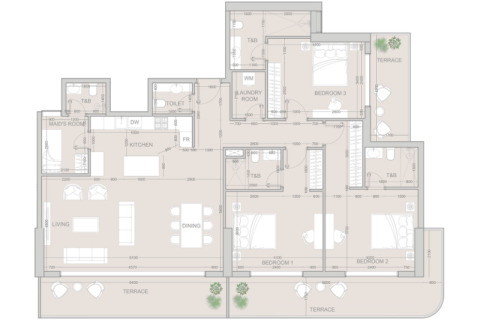 Apartamento en Jumeirah Village Triangle, Dubai, estudio, 43 m², № 92714 - foto 6