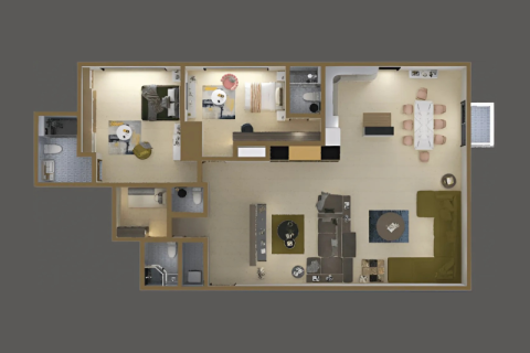 Apartment in Jumeirah Village Circle, Dubai studio, 63 sq.m. № 92700 - photo 7