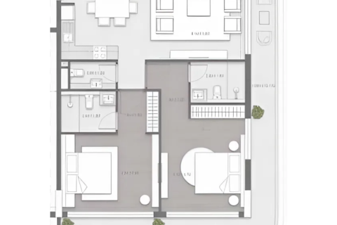 Apartamento en Al Furjan, Dubai, 1 dormitorio, 65 m², № 92715 - foto 7