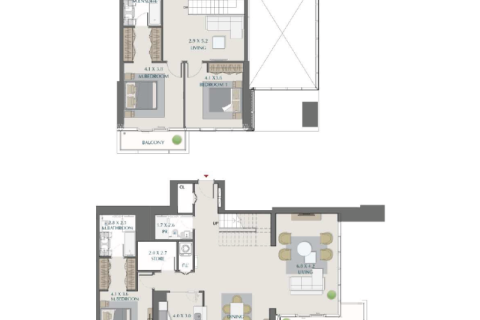 Apartamento en Dubai, 1 dormitorio, № 92711 - foto 6