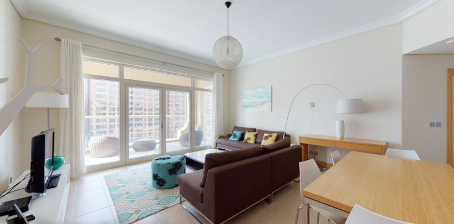 Квартира в Пальме Джумейре, Дубай, 2 спальни, 150.1м², № 1978