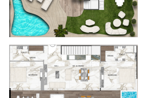 Apartment in Jumeirah Village Circle, Dubai 2 bedrooms, 162 sq.m. № 92582 - photo 6