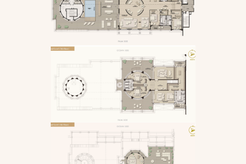 شقة في نخلة جميرا, دبي 2 غرف نوم, 200 م² رقم 92585 - صورة 11