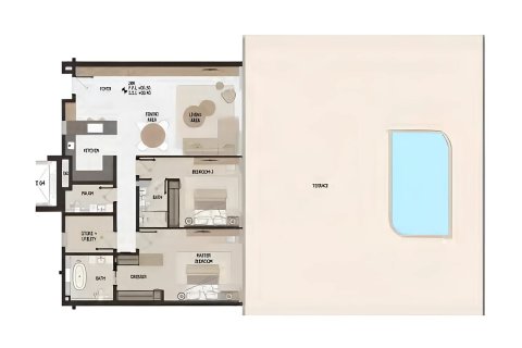 Apartment in Palm Jumeirah, Dubai 2 bedrooms, 181 sq.m. № 92581 - photo 5