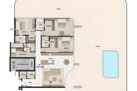 Apartment in Palm Jumeirah, Dubai 2 bedrooms, 181 sq.m. № 92581 - photo 6