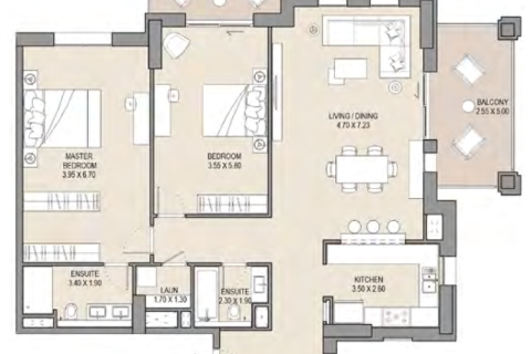 Apartment in Umm Suqeim, Dubai 1 bedroom, 76 sq.m. № 92584 - photo 6