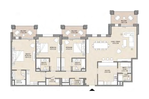 Apartment in Umm Suqeim, Dubai 1 bedroom, 76 sq.m. № 92584 - photo 7