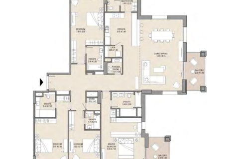 Apartment in Umm Suqeim, Dubai 1 bedroom, 76 sq.m. № 92584 - photo 8