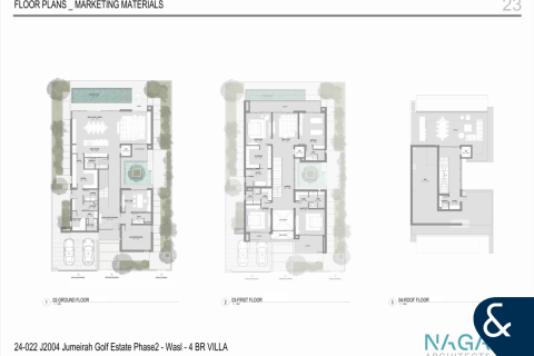 Villa in Jumeirah Golf Estates, Dubai 4 bedrooms, 567 sq.m. № 74886 - photo 12