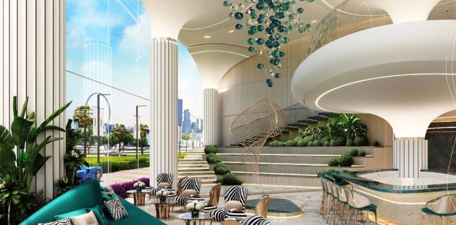 Appartement à Dubai Harbour, Dubai, 1 chambre, 76.6 m², № 22609