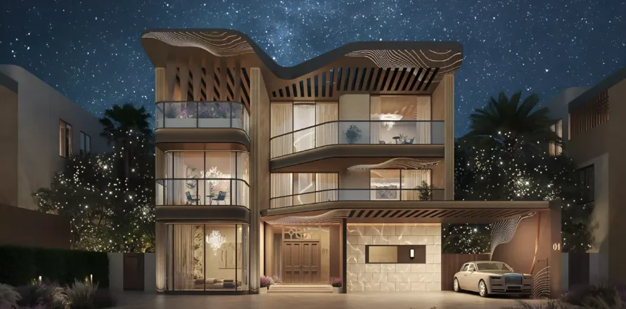 Villa à Dubai, 5 chambres, 558 m², № 54098