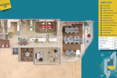 Купить офис в Бизнес-Бэе, Дубай: 1 спальня, 126м², № 99733 - фото 29