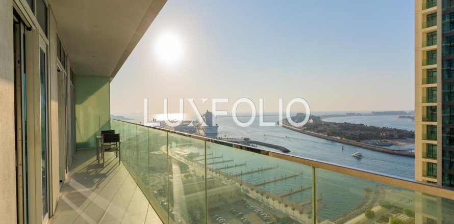 Квартира в EMAAR Beachfront, Dubai Harbour, Дубай, 2 спальни, 130м², № 45707