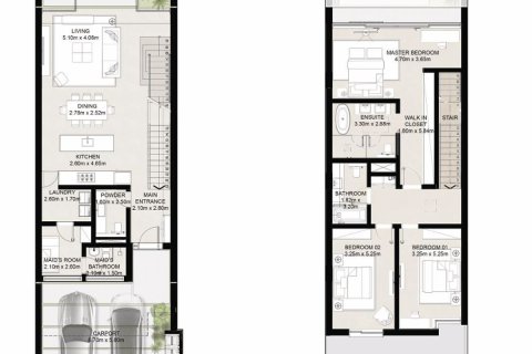 Adosado en Dubai, 3 dormitorios, 358.3 m², № 84308 - foto 9