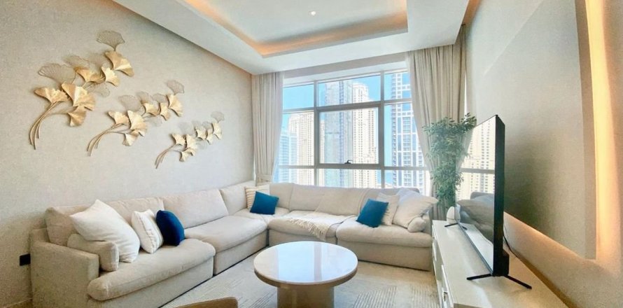 Appartement à Dubai Marina, Dubai, 2 chambres, 88.5 m², № 40137