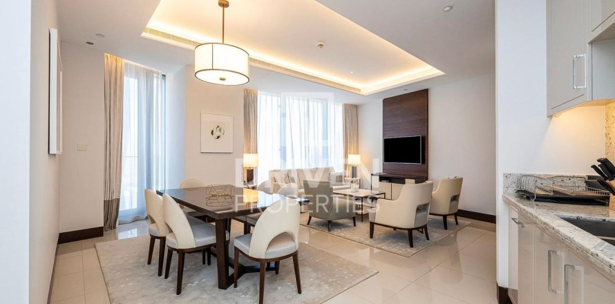 Квартира в The Address Sky View Towers, Даунтаун Дубай (Даунтаун Бурдж Дубай), Дубай, 2 спальни, 123.47м², № 127808
